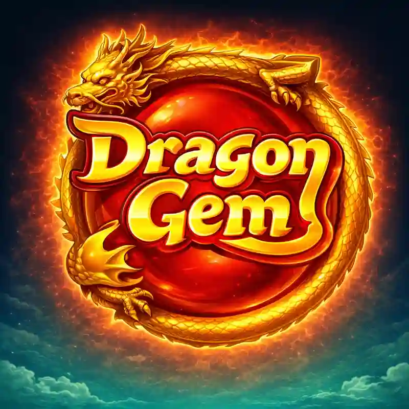 Dragon Gem Slot Game Logo